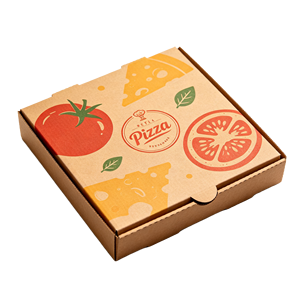 Eco Friendly Custom Wholesale Pizza <b>Boxes</b> High Quality Printed Bulk Pizza Packaging - Product Image 1
