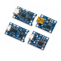 Modul Pengisi Daya Baterai Lithium TP4056 5V 1A Tipe-C/Micro-USB 18650 Papan Pengisian Daya Li-ion Dengan Proteksi Pengisian Berlebih
