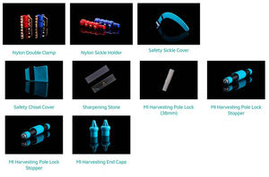 قطع الكربون الصلب أداة زراعية منجلا ، سكين شجرة النخيل ، سكين اليد ، سكين زيت النخيل - Product Image 6