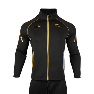 Loki Rxton Black Gold Series Professional <b>Badminton</b> Breathable Quick Dry Spring Sportswear 2 Piece Table Tennis Training Unisex - Product Image 1