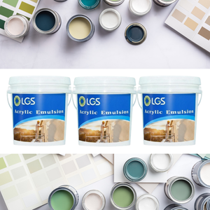 Acrylic Emulsion For Exterior <b>Paint</b> Waterproof Anti <b>UV</b> Anti Alkali Architectural Coatings Raw Material For Outdoor Wall Latex - Product Image 2