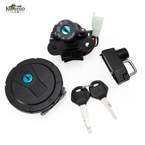 Kit de Accesorios KOLMIO-LAM para Interruptor de Encendido, Tapa de Combustible, Cerradura de Asiento para <span class=keywords><strong>Kawasaki</strong></span> <span class=keywords><strong>KL</strong></span> <span class=keywords><strong>250</strong></span> KMX125 KMX250 KLR250 KLX250 - Product Image 1