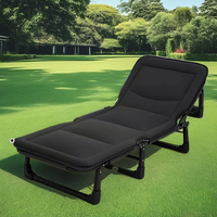 Lit pliant portable ultraléger pour l'extérieur, lit de camping pliable, lit de camping pliable
