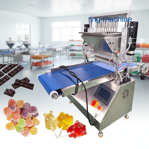Línea de Producción Automática de Caramelos de Goma, Máquina Manual para Caramelos Duros con Función de Relleno Central - Product Image 4