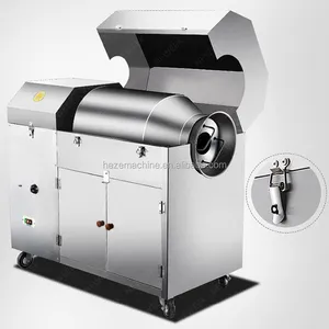 Máquina de torneira de peanut comercial amplamente usada/de sementes elétricas roaster/30kg de porcas de torneio feita em aço inoxidável