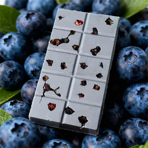 Cioccolato di Dubai con Mirtillo Liofilizzato, Kunafa Bianco al Pistacchio, Kitkat, Barretta di Cioccolato Dolce di Dubai all'Ingrosso - Product Image 3