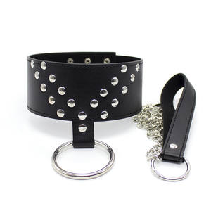 Collar de Cuero BDSM para Juegos Sexuales de Bondage, Gargantilla Sexy para Mujeres - Product Image 5