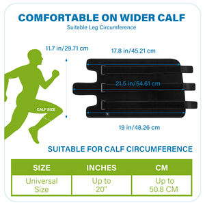 Attelle de compression réglable et respirante pour le genou, idéale pour la course et la rééducation sportive - Product Image 3
