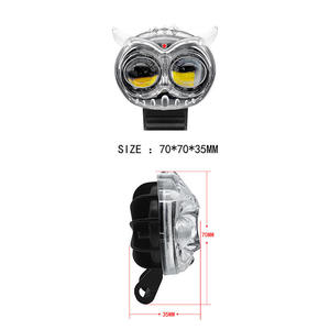 ไฟสปอร์ตไลท์ LED สำหรับมอเตอร์ไซค์ ไฟหน้าภายนอกรถยนต์ ไฟสูงและไฟต่ำ ไฟแต่งหลากสี ไฟสปอร์ตไลท์รูปนกฮูกสำหรับมอเตอร์ไซค์ - Product Image 2