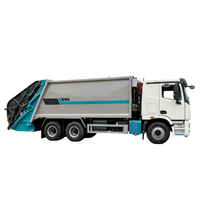 Camion Compattatore di Rifiuti Auman GTL 6x4 con Caricamento Posteriore da 25m³