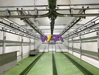 Ligne d'abattage automatique halal de conception d'abattoir Machines d'abattoir musulman pour chèvres