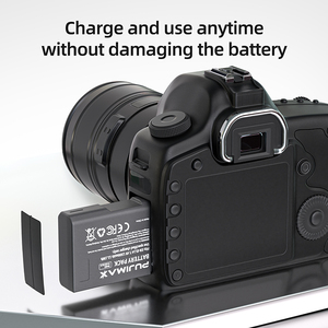 <span class=keywords><strong>Chargeur</strong></span> de batterie universel pour appareil photo reflex numérique PUJIMAX compatible avec Nikon P7000 P7100 P7800 P7700 pour 2 batteries numériques Nikon EN-EL14 7,4 V - Product Image 6