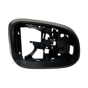 Side <b>Mirror</b> Frame Black <b>Plastic</b> Left Replacement Part - Product Image 2