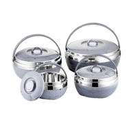 Ensemble de chauffe-plats isothermes en forme de citrouille géante au design authentique, 4 pièces (3L, 5L, 7L, 12L), pour le Canada, vente B2B