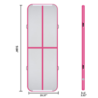 Tapis de gymnastique gonflable Airtrack sur mesure 4m 5m 6m 8m 10m 12m pour la gymnastique et le cheerleading à vendre