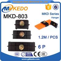 Support de fixation pour barre omnibus en cuivre KEDO MKD-803-6P 380/660V 30A-175A