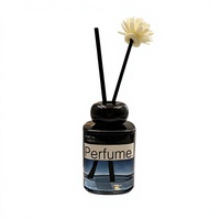Bouteilles en verre d'huiles aromatiques personnalisées en gros pour diffuseurs à bâtonnets sans flamme, idéales pour les salons et les salles de bain