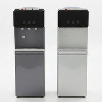 Distributeur d'eau électronique chaud et froid à réfrigération, nouveau modèle, le plus vendu en usine, avec indicateur lumineux en verre et design écologique