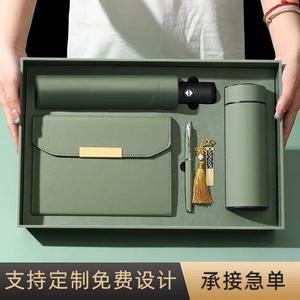 Set de Regalo de Cuaderno de Negocios con Logotipo Personalizado, A5, Cuero PU, Grabado en Relieve, Impresión, Personalización, Papelería de Oficina - Product Image 3