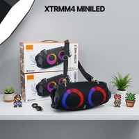 XTREEM3 MINI LED 2021 Speaker Nirkabel Tahan Air Profesional untuk Produksi, Suara Stereo Surround, Speaker Ganda, Mendukung TWS AUX
