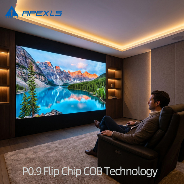 Full Color LED Video Wall Ultra HD Indoor COB P0.93 Display Small Pixel Pitch Led Screen Conference Advertising Manufacturer