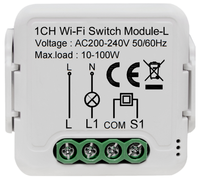 Interrupteur intelligent sans fil à succès, module d'interrupteur WiFi intelligent 1 canal Tuya, sans neutre requis