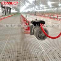 Plancher en lattes plastiques pour l'élevage de volailles, lattes d'élevage de poulets haute résistance avec pieds de support