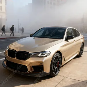StarNav Pour F90 M5 M5C LCI Style Performance 2021 2022 2023 2024 Kit Carrosserie Décoration Lame de Spoiler de Pare-chocs Avant Automobile - Product Image 3