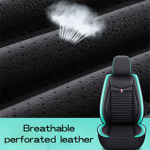 Fundas de Asiento de Coche de Cuero de Alta Calidad, Originales y Personalizadas para <span class=keywords><strong>Ford</strong></span> Escape 2001-2022, Juego Completo de Fundas de Asiento de Cuero - Product Image 3