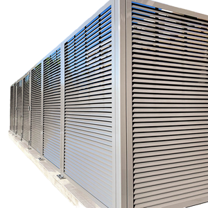 Modern Aluminium Louver Extrusion Aluminum Profile Aluminum <b>Shutter</b> for Fixed Louver Fence Window and Door - Product Image 1