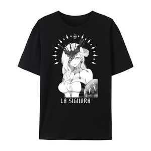T-shirt décontracté unisexe pour homme, coupe régulière, en coton tricoté imprimé, personnalisé pour la série Eleven Fatui Harbingers, respirant - Product Image 3