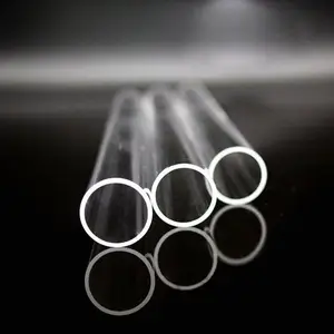 High Quality Borosilicate 3.3 High-temperature Fire Polished Quartz Glass Tube