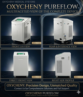 Chambre à oxygène en acier inoxydable 5L 10L pour salon de beauté et spa, machine de thérapie à domicile pour soins de santé