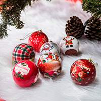 Palline di Natale in Schiuma Personalizzate All'Ingrosso di Alta Qualità, Infrangibili, per Decorazioni Albero di Natale