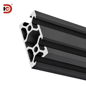 2040V slot in alluminio estruso nero profilo in alluminio 2040V slot V stampante in alluminio nero solco di ossidazione - Product Image 6