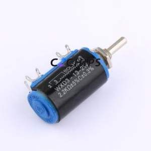 Résistance/potentiomètre réglable WXD3-13-2W 2,2K (Résistance : 2,2 kOhm) (Précision : 5%) - Product Image 1