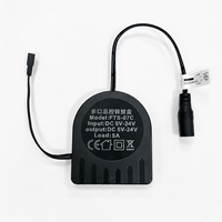 Hub Kontrol Pusat Multi-Port Sensor Sentuh Grosir (DC 12V/24V 1-ke-6 Splitter Box) Konektor Kabinet Strip LED (5A)