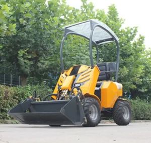 עיצוב קומפקטי מיני החלקה על פלדה, עמיד עבור תחזוקה חצר וטיפול בחומרים קטנים - Product Image 3