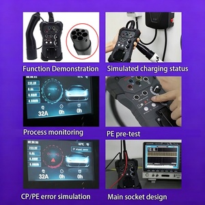 EVSE Tester Tool for <b>Adapter</b> AC Charging Pile Simulation Meter New Energy Engineering Installation PE/CP Fault Simulation <b>EU</b>/US - Product Image 3