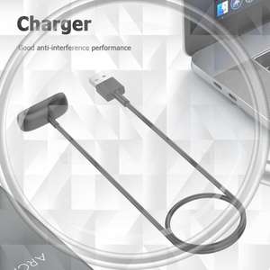 Adaptateur de <span class=keywords><strong>chargeur</strong></span> de <span class=keywords><strong>montre</strong></span> en plastique, 30cm/100cm, cordon de chargement Portable pour <span class=keywords><strong>montre</strong></span> intelligente, accessoires de Charge rapide, <span class=keywords><strong>Fitbit</strong></span> <span class=keywords><strong>Inspire</strong></span> 3 - Product Image 1