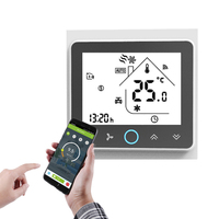 Thermostat intelligent WiFi Beca BAC-002 24V, contrôleur mural électrique en ABS pour systèmes CVC, climatiseurs, hôpitaux