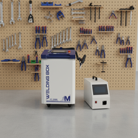 Máquina de soldadura láser portátil para letras de canal, 1500W, 2000W, 3000W