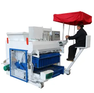 Kaidong QTM6-24 hollow moving brick machine for small plant Automatic Used Cement Solid Block Making