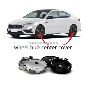 4 pièces/ensemble 56mm centre de moyeu de roue de voiture Ca Ps couverture <span class=keywords><strong>Logo</strong></span> pour <span class=keywords><strong>Skoda</strong></span> Octavia Rapid <span class=keywords><strong>Fabia</strong></span> superbe KAMIQ SCALA Citigo Virs accessoires - Product Image 2