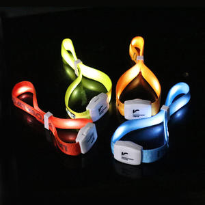 遥控发光二极管点亮腕带手镯控制DMX派对音乐会婚礼闪光手镯 - Product Image 1