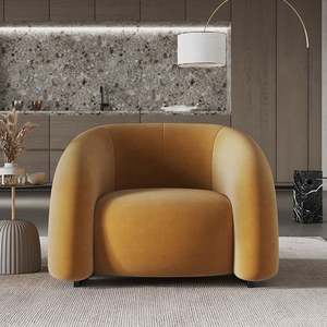 2025 GEDO Sofas tuhl Modernes Wohnzimmer Einsitzer Freizeit <span class=keywords><strong>sofa</strong></span> - Product Image 2