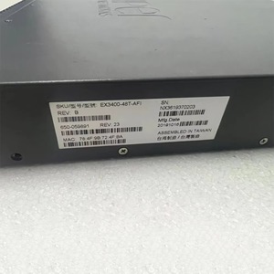 New Original Juniper EX3400-48T-AFI 48 Port Network <b>Switch</b> EX3400 Series <b>Ethernet</b> <b>Switches</b> EX3400-48T-AFI - Product Image 5