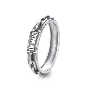 Nuovo Fashion Design donna uomo di lusso <span class=keywords><strong>925</strong></span> <span class=keywords><strong>argento</strong></span> anello Blacken - Product Image 6