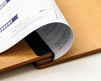Carpeta de Menú de Madera con Correa de Cuero, Cubierta para Lista de Vinos de Restaurante, Porta Menús Personalizado