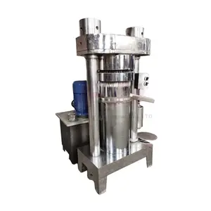 20KG-25KG/hour Vertical Hydraulic Small Cold Sesame Coconut Olive Oil Press Machine